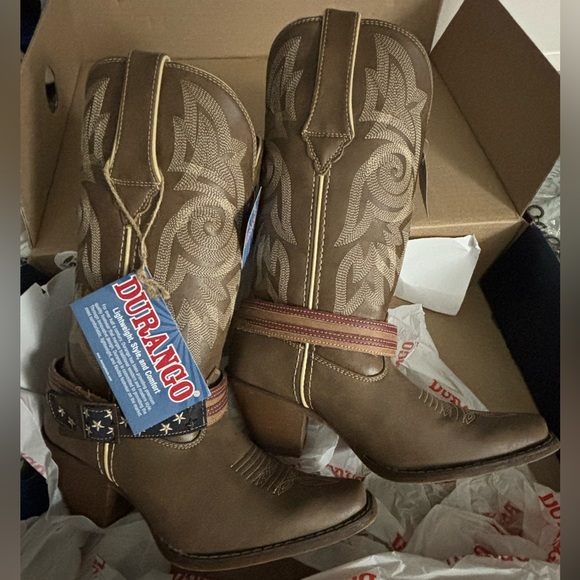 Durango Crush Women’s Size 6 American Flag - Picture 3 of 7